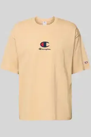 Champion T-shirt met labelstitching