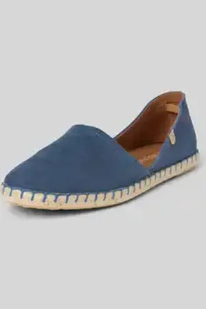 Verbenas Espadrilles van leer, model 