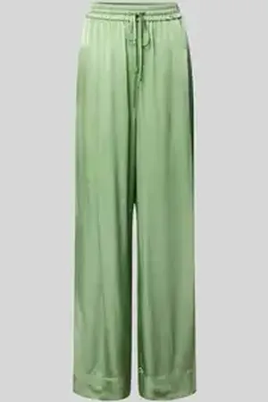 Essentiel Antwerp Wide leg broek met structuurmotief, model 
