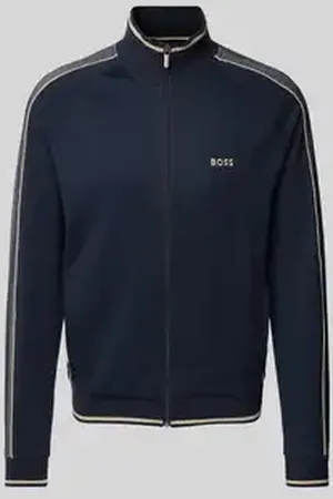 HUGO BOSS Sweatjack met opstaande kraag
