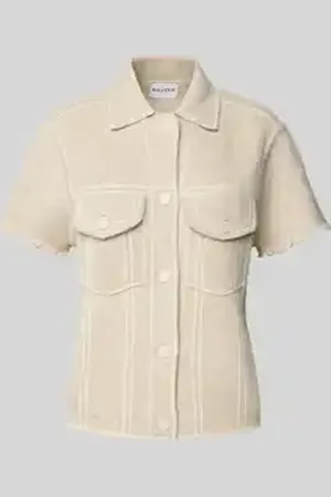 KUJTEN Gebreid jack met knoopsluiting, model 