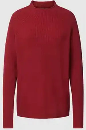soyaconcept Gebreide pullover met opstaande kraag, model 
