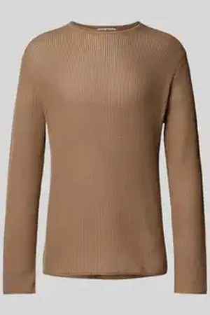 Review Gebreide pullover met ronde hals