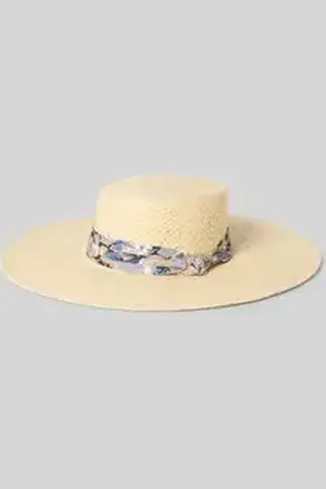 Ralph Lauren Strohoed met hoedband, model 
