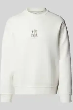 Armani Exchange Sweatshirt met labelstitching