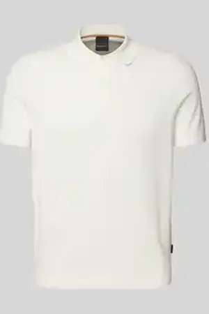 Bugatti Regular fit poloshirt van puur katoen