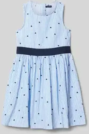 Blue Seven Jurk met ronde hals