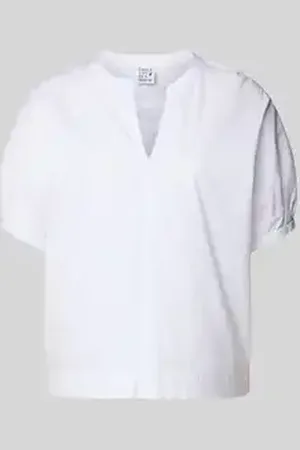 Emily van den Bergh Blouseshirt met elastische mouwboorden