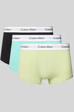 Calvin Klein Boxershort met elastische band met logo in een set van 3 stuks