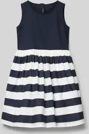 Blue Seven Jurk met ronde hals