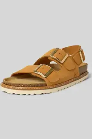 Espadrij Slippers met reliëflogo, model 