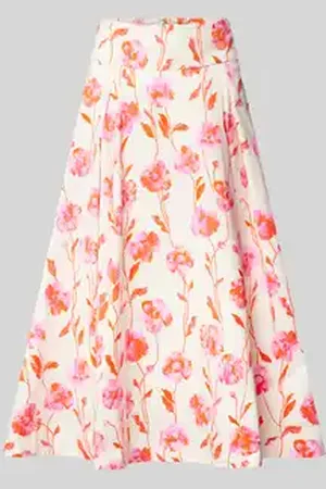 Essentiel Antwerp Midirok met stolpplooien, model 