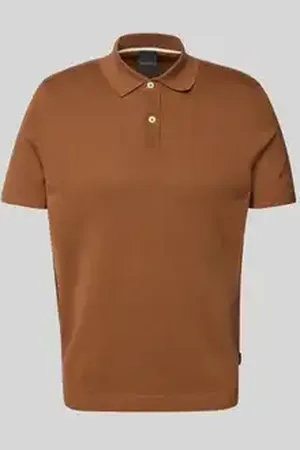 Bugatti Regular fit poloshirt van puur katoen