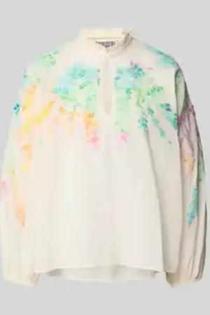 Essentiel Antwerp Regular fit blouse met druppelvormige hals, model 