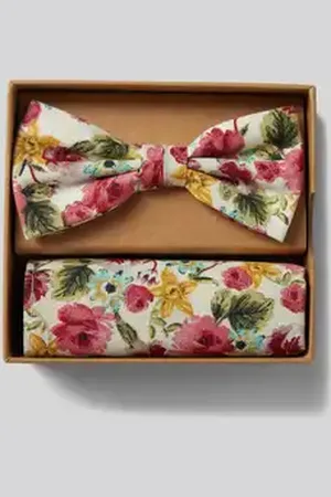 Prince BOWTIE Strik en pochet in de set