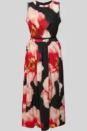 DKNY Midi-jurk met riem