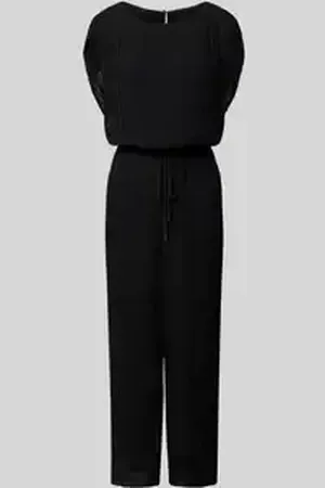 QS by s.Oliver Regular fit jumpsuit met ronde plissé
