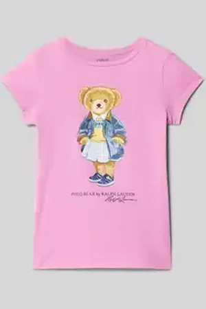 Ralph Lauren T-shirt met motief- en labelprint