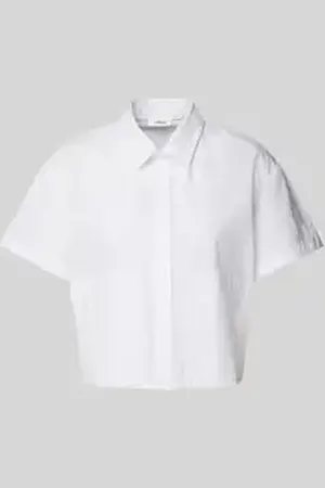 QS by s.Oliver Relaxed fit overhemdblouse van puur katoen