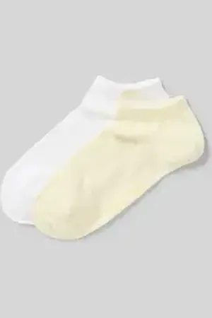Calvin Klein Sneakersokken met stretch in een set van 2 paar