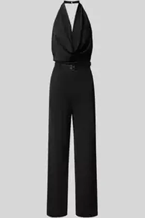 HUGO BOSS Jumpsuit met cascadehals, model 