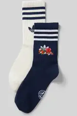 adidas Sokken met labeldetail in een set van 2 paar, model 