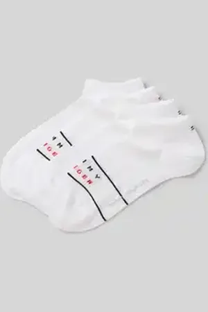 Tommy Hilfiger Sneakersokken in een set van 4 paar