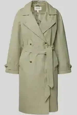 B YOUNG Trenchcoat met strikceintuur, model 