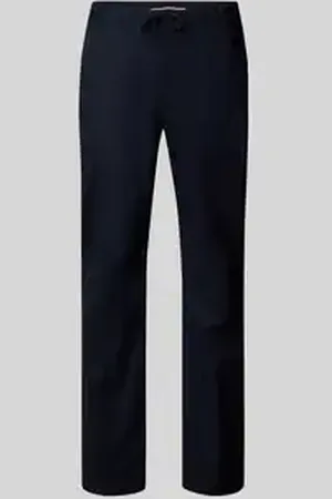 Tommy Hilfiger Straight leg chino van een mix van katoen en elastaan