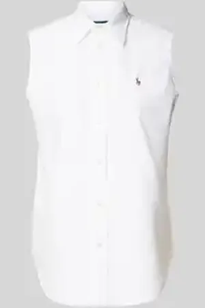Ralph Lauren Regular fit blousetop met logostitching