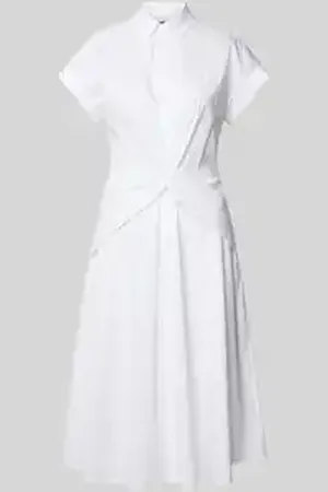 Ralph Lauren Overhemdjurk met knoopdetail, model 