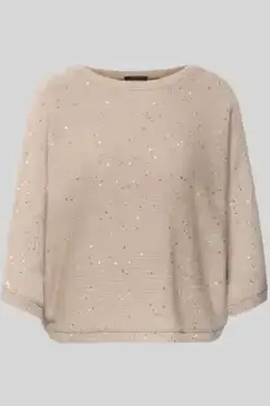 Comma, Gebreide pullover met 3/4-mouwen