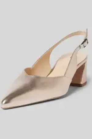 Högl Slingbacks van echt leer