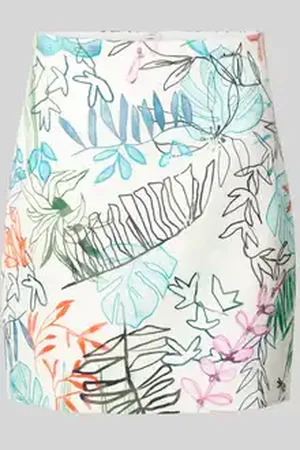 Marc Cain Minirok met labeldetail