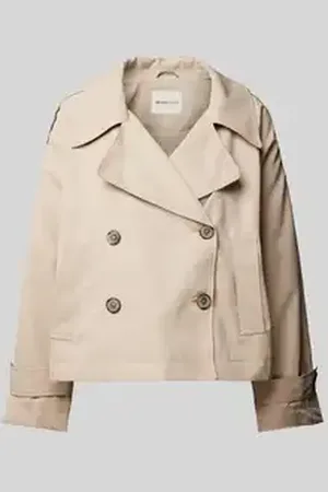 TOM TAILOR Relaxed fit korte jas in trenchcoatstijl