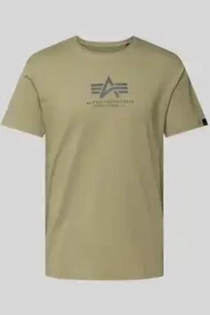 Alpha Industries T-shirt met labelprint
