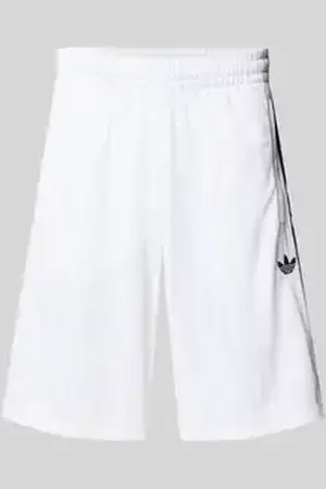adidas Korte broek met labelstitching en steekzakken