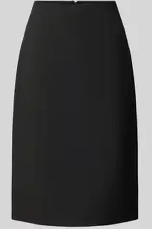 HUGO BOSS Knielange rok met ritssluiting aan de achterkant