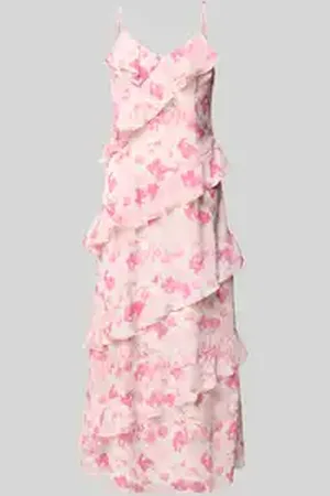 VILA Maxi-jurk met volants, model 