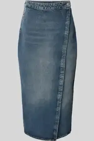 Armani Exchange Jeansrok met steekzakken