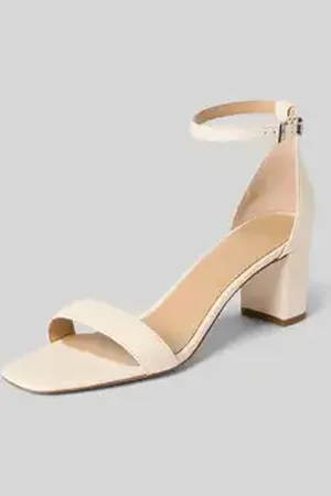 Ralph Lauren Sandalen van leer met blokhak, model 