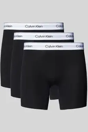 Calvin Klein Boxershort met band met label in een set van 3 stuks