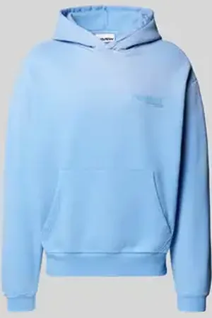 Review Hoodie met labelprint