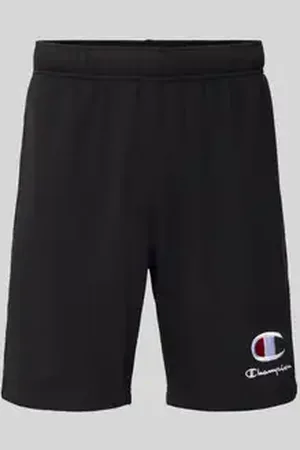 Champion Sweatshorts met logostitching en elastische band