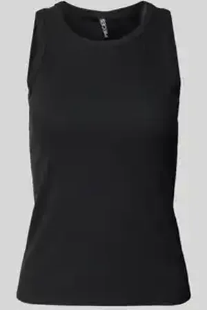 Pieces® Regular fit tanktop in riblook, model 
