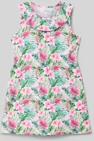 NAME IT Jurk met ronde hals, model 