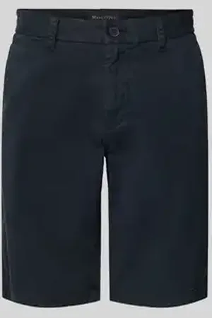 Marc O’ Polo Regular fit bermuda van een mix van twill en katoen, model 
