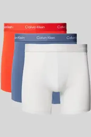 Calvin Klein Boxershort met elastische logoband in een set van 3 stuks
