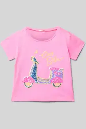 Billieblush T-shirt met motiefprint