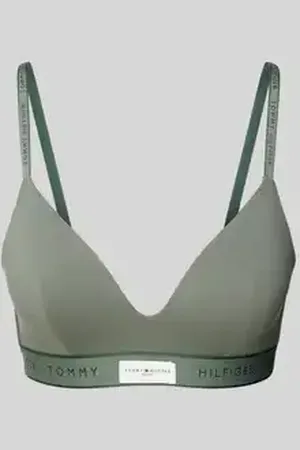 Tommy Hilfiger Beha met elastische band met label, model 